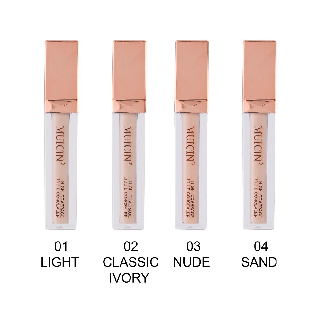 Muicin High Coverage Liquid Concealer 6G Muicin High Coverage Liquid Concealer 6G - Image 2