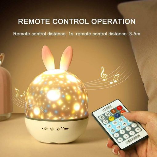 Projection Lamp with Bluetooth Speaker
