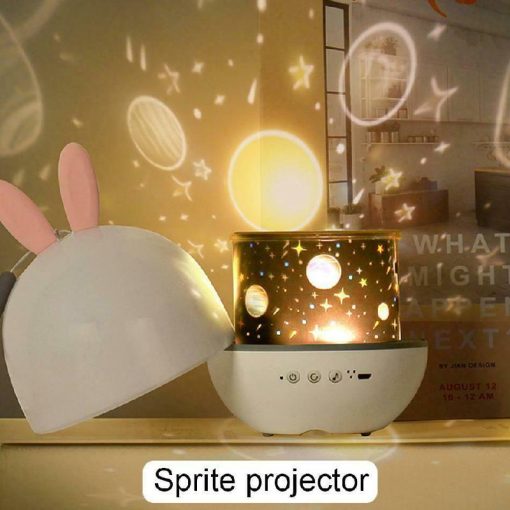 Projection Lamp with Bluetooth Speaker