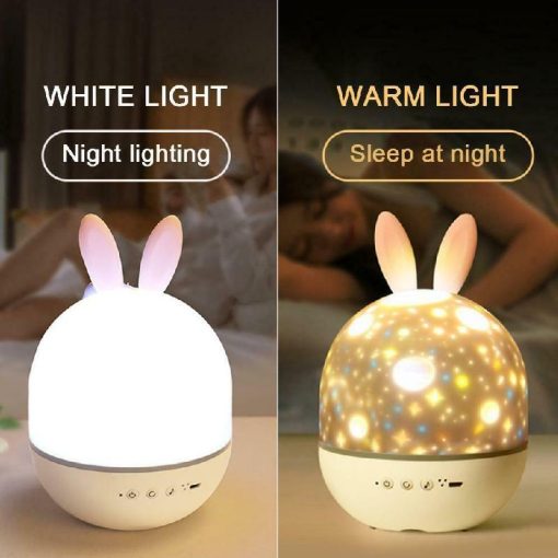 Projection Lamp with Bluetooth Speaker