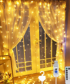 Window Curtain String Light 300 LED (3)