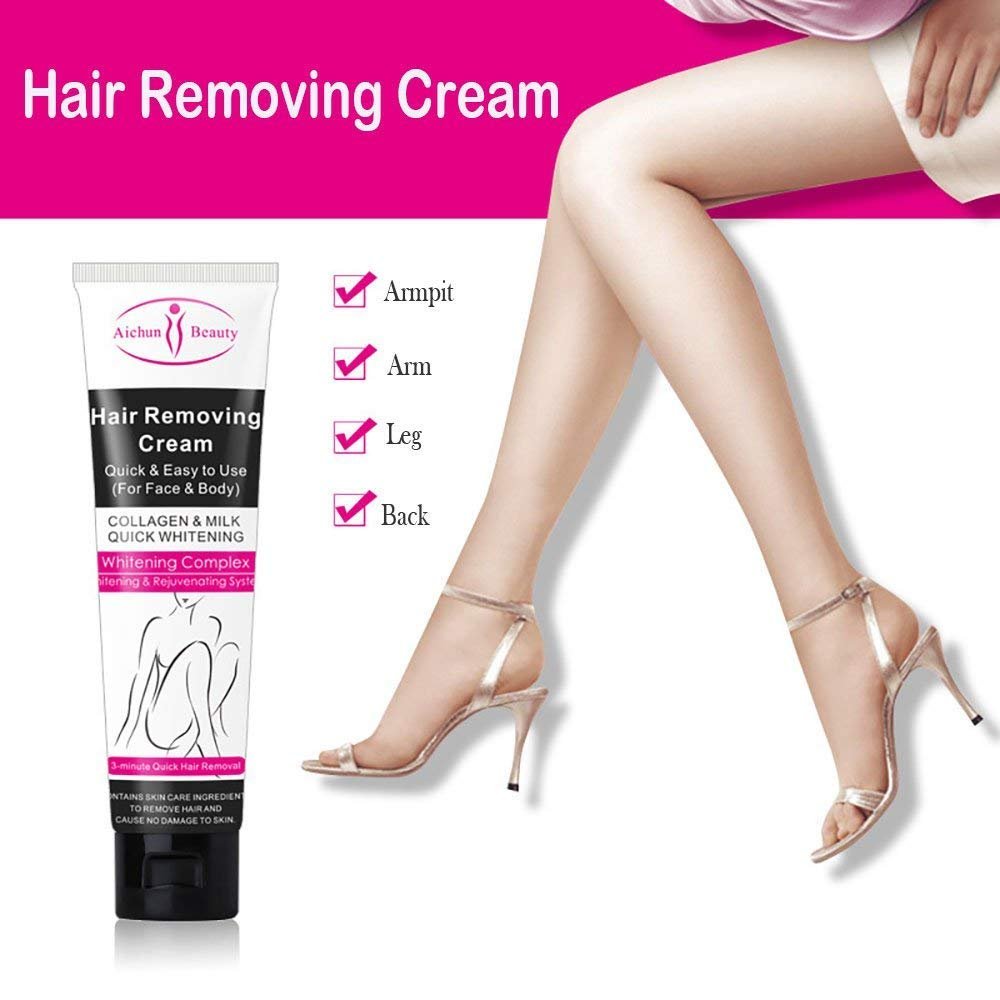 AICHUN BEAUTY Hair Removal Cream Depilatory Body Legs Natural Painless 100ml AICHUN BEAUTY Hair Removal Cream Depilatory Body Legs Natural Painless 100ml - Image 4