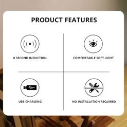 LED Motion Sensor Light Or Night Smart Light with Rechargeable Battery LED Motion Sensor Light Or Night Smart Light with Rechargeable Battery