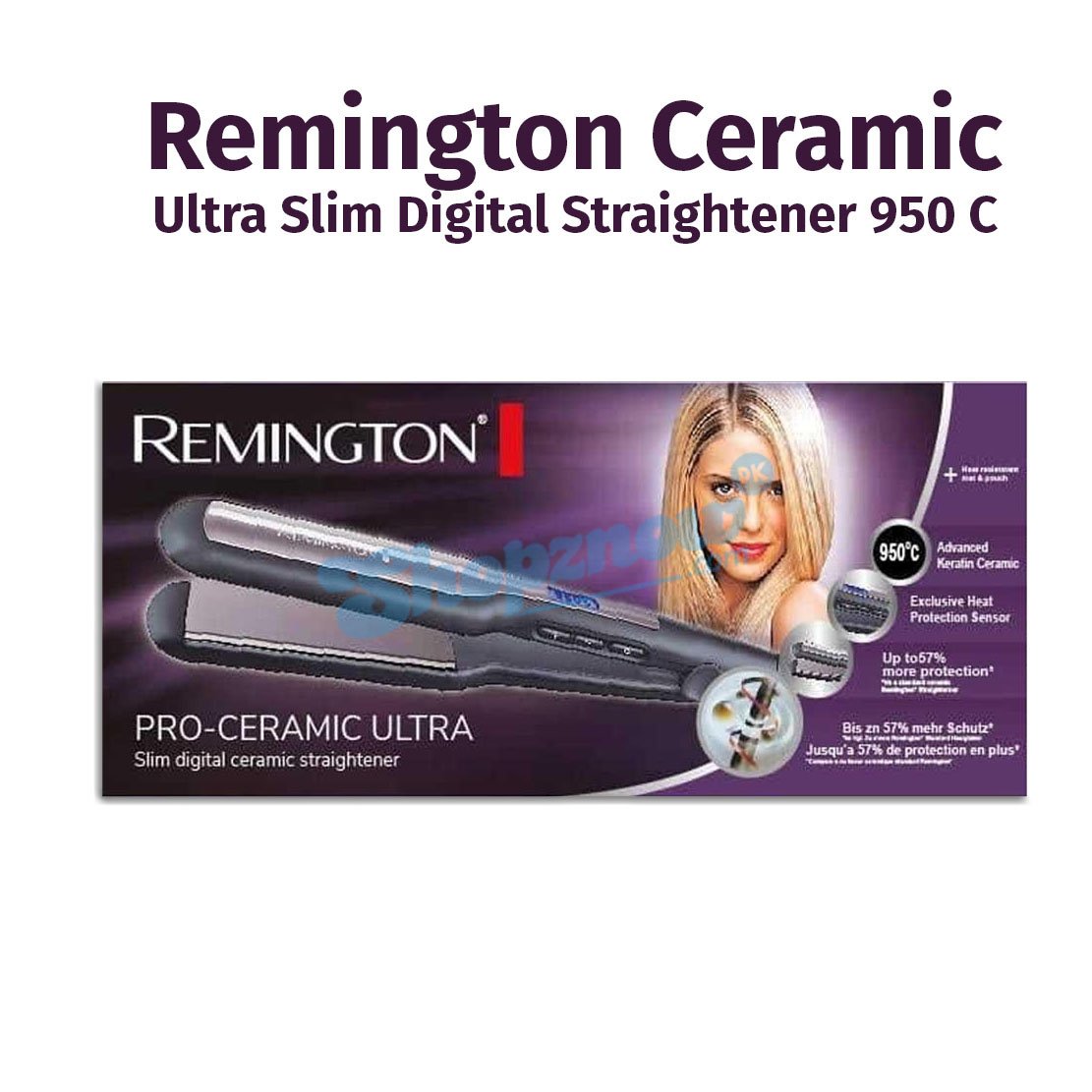 Remington Ceramic Ultra Slim Digital Straightener 950 C Remington Ceramic Ultra Slim Digital Straightener 950 C