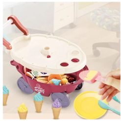 30 Pieces Ice Cream Cart Play House Toys for Children