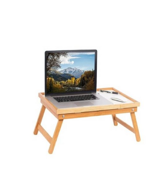 Bamboo Wooden Folding Laptop Table