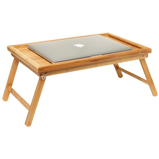 Bamboo Wooden Folding Laptop Table
