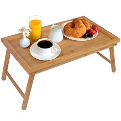 Bamboo Wooden Folding Laptop Table