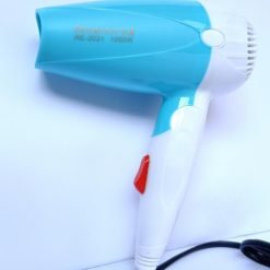 Foldable Remington Hair Dryer Small Size with 2 Speeds 1000 Watts