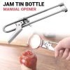Multifunctional Stainless Steel Can Jam Tin Bottle Manual Opener Kitchen Gadget (2)