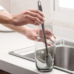 Long Handle Silicone Cup Brush