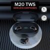 M20 TWS Wireless Earbuds BT 5.0 Sports Wireless Headset With LED Digital Display For IOS & Android