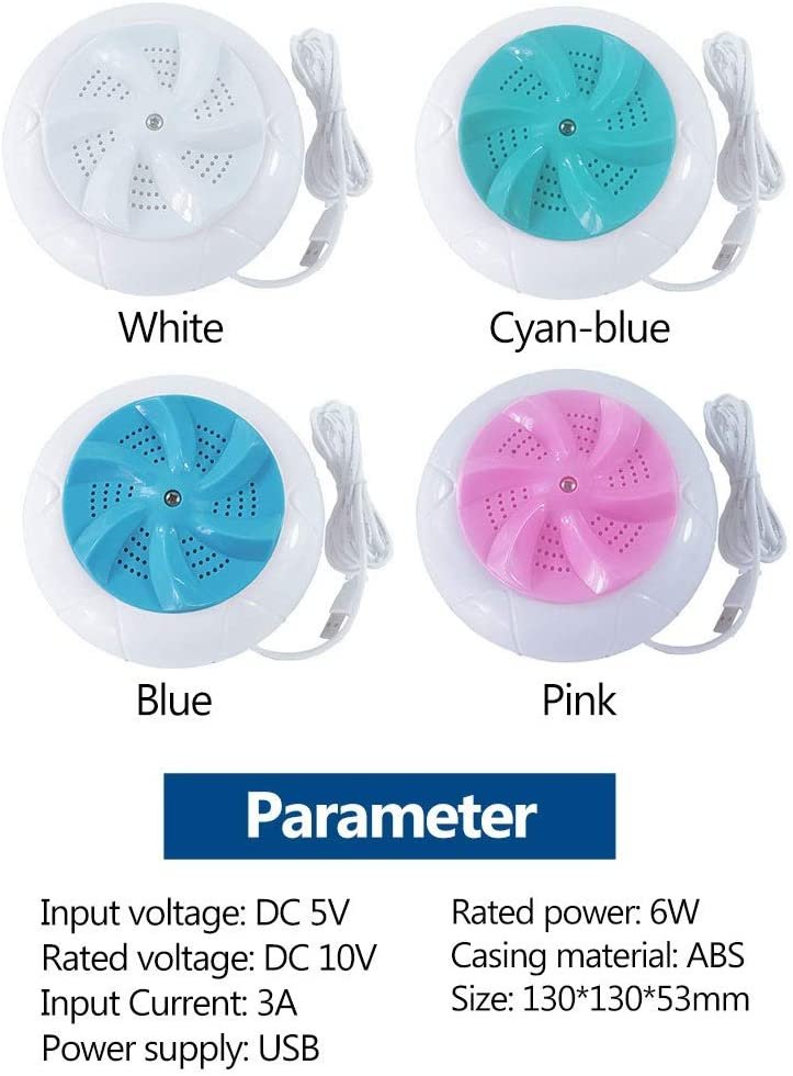 Mini Washing Machine Double-sided Suction Cup Machine Anti-winding Pulsator Washing Machine Suction Cup Portable Household Dormitory Mini Washing Machine Double-sided Suction Cup Machine Anti-winding Pulsator Washing Machine Suction Cup Portable Household Dormitory - Image 4