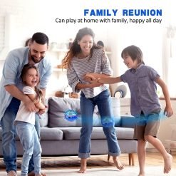 Flying Ball Toys Hover Orb Globe Shape Magic Controller Mini Drone, RGB Lights Spinner 360 Rotating Spinning UFO Safe for Kids Adults(Blue)