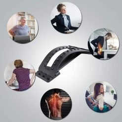 Lumbar Back Pain Relief Device, Pain Relief for Lower and Upper Back Stretcher Support