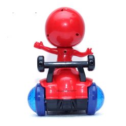 Super Spider Car with Cool Light 360 Degree Rotation Car for Girls Baby Toys 1 Year Old Kids