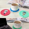 USB Silicone Warmer Gadget Cartoon thin Cup Pad Coffee Tea Drink usb Heater Mat Pad