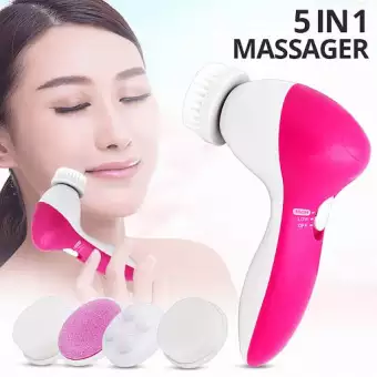 5 in 1 Rotating Massager Callous Remover Body Face Facial Beauty Care Battery operated Massager 5 in 1 Rotating Massager Callous Remover Body Face Facial Beauty Care Battery operated Massager