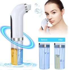 Hydrating HydraFacial Blackhead Remover – Deep Pore Vacuum Cleaner with 6 Heads & 3 Adjustable Modes