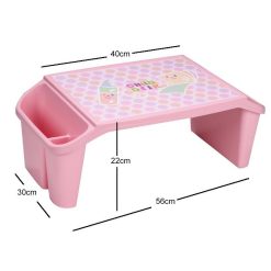Children Study Table With Storage Box Multicolor