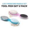 4 in 1 Pedicure Paddle Kit Tool Pedi Set 2 Pack