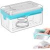 Multifunctional Soap Dish Soap Cleaning Storage Foaming Box for Home