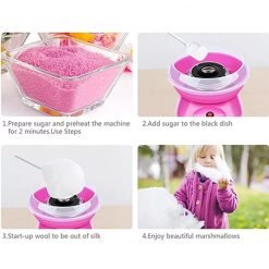Mini Electric Cotton Candy Maker Household Cotton Candy or Portable Cotton Candy Machine
