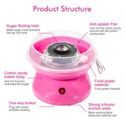 Mini Electric Cotton Candy Maker Household Cotton Candy or Portable Cotton Candy Machine