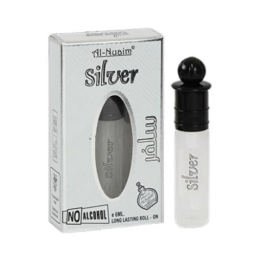 Al Nuaim Silver Attar 6ml Non Alcohol