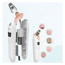 Electric Blackhead Remover or Pore Remover Vacuum tool with with 5 Probes for Vacuum Suction Cleanser