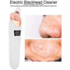 Electric Blackhead Remover or Pore Remover Vacuum tool with with 5 Probes for Vacuum Suction Cleanser