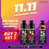 Kilarca 5 in 1 Hair Color Shampoo Natural & Healthy with Ginger Essence & Vitamin E 200 ML