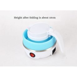 Silicone Water Kettle Mini Folding Water Boiler Electric Kettles Portable Travel Coffee Milk Heated Tourist Teapot