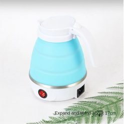 Silicone Water Kettle Mini Folding Water Boiler Electric Kettles Portable Travel Coffee Milk Heated Tourist Teapot