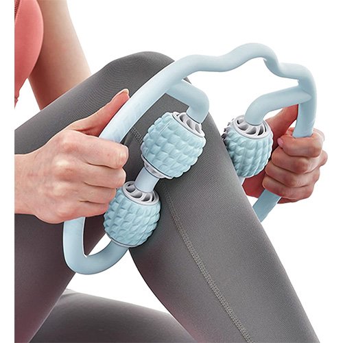 4-Point Handheld Muscle Massager - Massage Foam Roller - Pressure Point Therapy Massager 4-Point Handheld Muscle Massager - Massage Foam Roller - Pressure Point Therapy Massager - Image 3