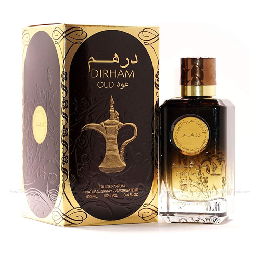 Dirham Oud Perfume Oriental Musky Sandalwood 100 ml