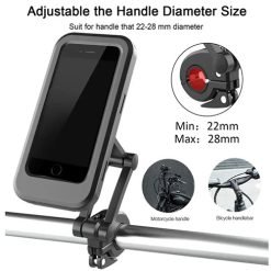 Waterproof Motorbike Bicycle Weather Resistant Bike Mount Holder
