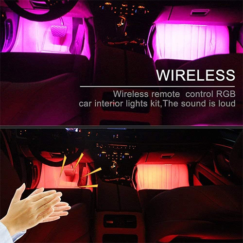 Interior RGB LED Car Light Set with Remote Control | Celestial Series