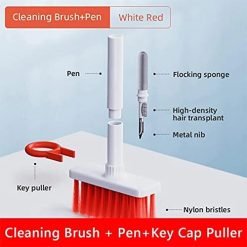 Multifunctional Cleaning Brush + Cleaning Pen + Key Puller