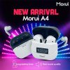 Morui A4 Earbuds with Digital Display and High Bass Sound