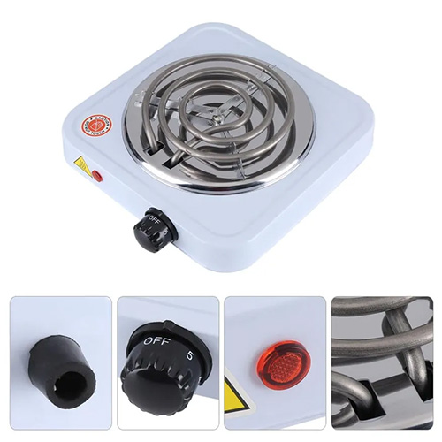 DNYii 1 Mini Hot Plate Electric Stove, Small Electric Hot Plate