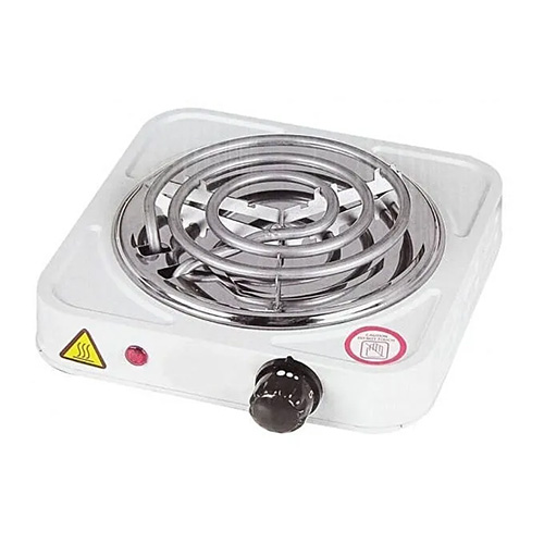 1000W Electric Stove,Single Burner Cooktop,Compact and Portable Electric  Hot Plate,Stainless Steel Hot Plate Cooktop with Temperature Control