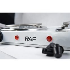 RAF Portable Electric 2 Burner Spiral Cooker Coil Double Spiral 2000 watts RAF Portable Electric 2 Burner Spiral Cooker Coil Double Spiral 2000 watts