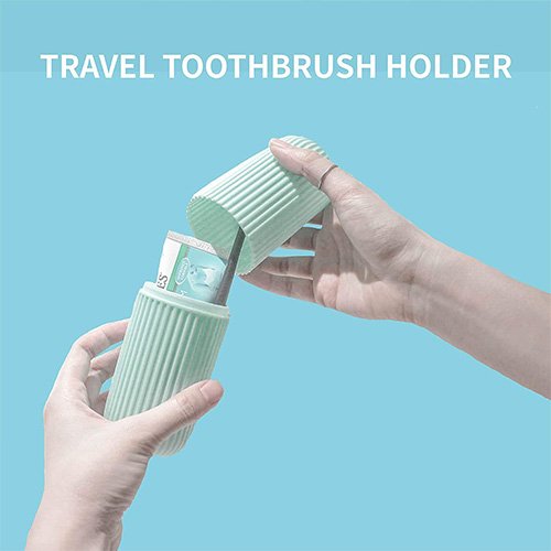 Travel Toothbrush Holder 7.7 inch for Traveling Camping Business Trip Travel Toothbrush Holder 7.7 inch for Traveling Camping Business Trip - Image 6