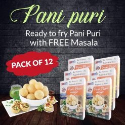 Magic Pani Puri By Djaan Pakistan Favourite Street Food 40 Pcs & Masala