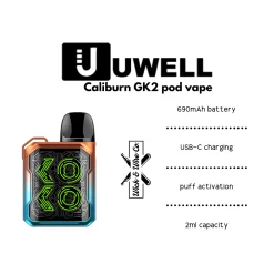 UWELL CALIBURN GK2 THRU POD