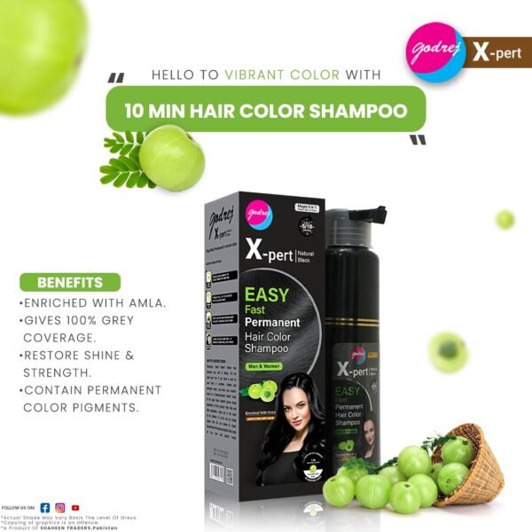 Godrej XPert Hair color Shampoo 200 ML