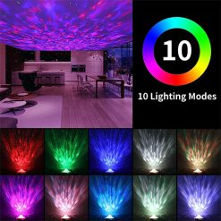 3 in 1 Galaxy Projector Star Projector Night Light Projector w/LED Cloud with Bluetooth Music Speaker