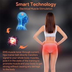 Abs Stimulator Hip Trainer or Smart Training Wearable Buttock Toner Trainer for Men Women
