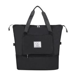 Foldable Large Gym Bag Waterproof Expandable Dry Wet Shoulder Duffel Handbag
